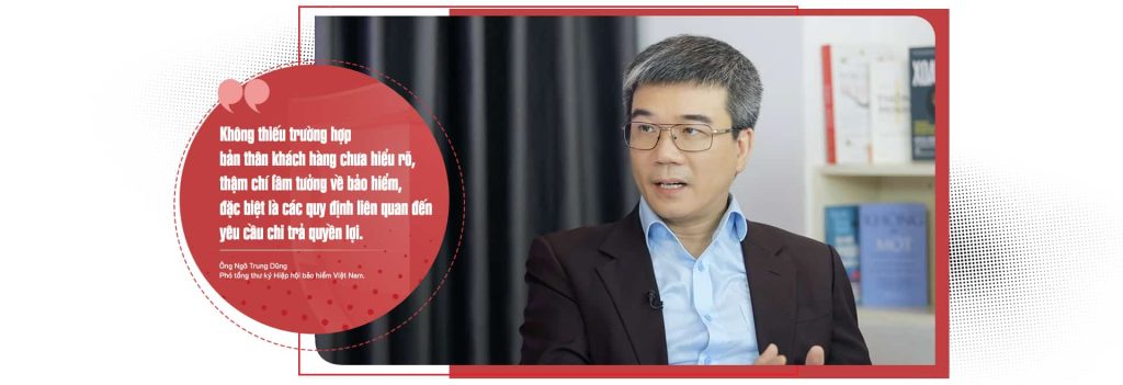 Ông Ngô Trung Dũng - Phó tổng thư ký hiệp hội bảo hiểm Việt Nam