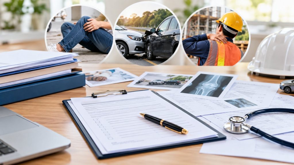 Hồ sơ yêu cầu quyền lợi tai nạn gồm những gì?