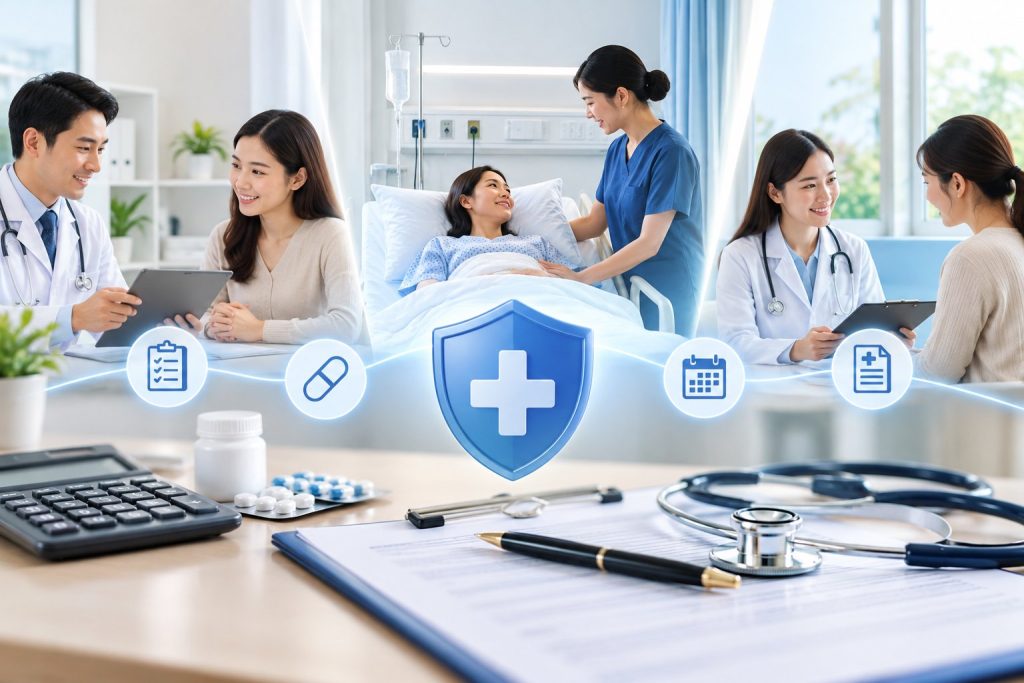 Chi phí trước và sau nhập viện: Điều kiện chi trả