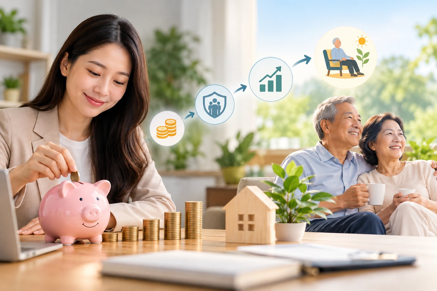 Ảnh minh hoạ: Bảo hiểm hưu trí tự nguyện là gì? Cách kiểm tra