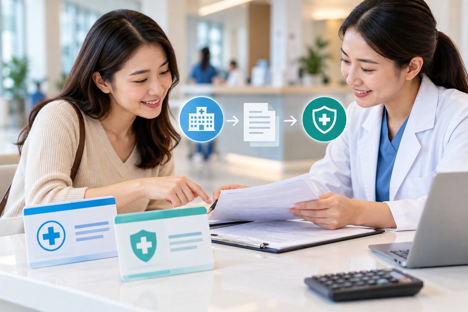 Ảnh minh hoạ: Dùng bảo hiểm y tế và bảo hiểm sức khỏe cùng lúc